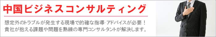 中国ビジネスコンサルティング